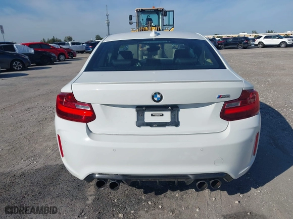 2017 BMW M2 with VIN WBS1H9C55HV886803, listed as a IAAI auction lot 41241081 with 37,874 mi miles. Bid and sale history available at carsss.com. Image 16.