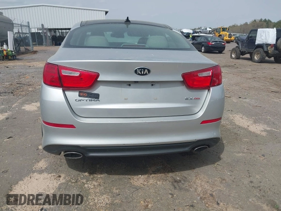 2015 Kia Optima EX with VIN 5XXGN4A77FG501283, listed as a IAAI auction lot 41836864 with 19,875 mi miles. Bid and sale history available at carsss.com. Image 17.