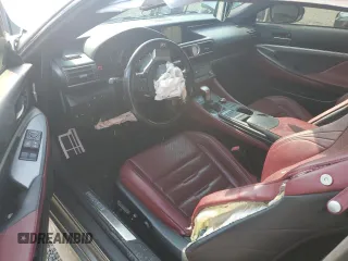 2016 Lexus RC 300 F Sport with VIN JTHSM5BC5G5000752, listed as a Copart auction lot 62030615 with 111,161 mi miles and Salvage title. Bid and sale history available at DreamBid. Image 8.