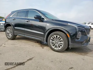 2024 Cadillac XT4 FWD Premium Luxury with VIN 1GYFZCR49RF248341, listed as a Copart auction lot 58586035 with 12,490 mi miles and Salvage title. Bid and sale history available at DreamBid. Image 4.