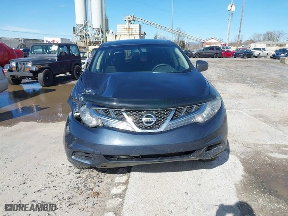 2013 Nissan Murano LE with VIN JN8AZ1MW3DW315526, listed as a IAAI auction lot 41575541 with NaN miles. Bid and sale history available at carsss.com. Image 12.