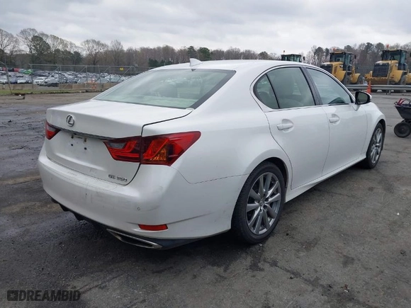 2015 Lexus GS 350 with VIN JTHBE1BL2FA004950, listed as a IAAI auction lot 41866551 with NaN miles. Bid and sale history available at carsss.com. Image 4.