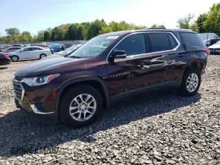 2018 Chevrolet Traverse LT Cloth with VIN 1GNERGKW2JJ160342, listed as a Copart auction lot 70833964 with 53,659 mi miles and Salvage Title. Bid and sale history available at carsss.com. Image 1.