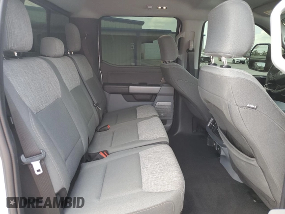 2024 Ford F-250 XL with VIN 1FT8W2BAXRED72805, listed as a Copart auction lot 58874235 with 19,786 mi miles and Salvage title. Bid and sale history available at DreamBid. Image 10.