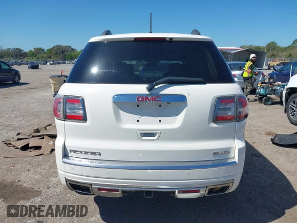2013 GMC Acadia Denali with VIN 1GKKVTKD5DJ205295, listed as a IAAI auction lot 41708410 with 192,493 mi miles. Bid and sale history available at carsss.com. Image 16.