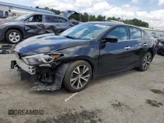 2016 Nissan Maxima Platinum with VIN 1N4AA6AP3GC423072, listed as a Copart auction lot 62988965 with 70,465 mi miles and Salvage title. Bid and sale history available at DreamBid. Image 1.