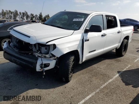 2017 Toyota Tundra 2WD SR5 with VIN 5TFEY5F18HX224101, listed as a Copart auction lot 43479235 with 88,398 mi miles and Salvage Title. Bid and sale history available at carsss.com. Image 1.