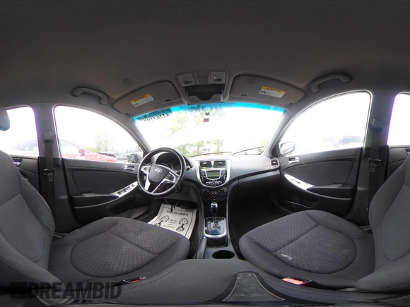 2012 Hyundai Accent SE with VIN KMHCU5AE1CU006231, listed as a IAAI auction lot 42263193 with 104,845 mi miles and . Bid and sale history available at DreamBid. Image 18.