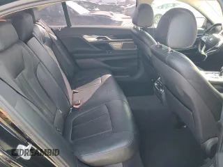2017 BMW 7 Series 740i with VIN WBA7E2C50HG739565, listed as a Copart auction lot 64584885 with 114,496 mi miles and Salvage title. Bid and sale history available at DreamBid. Image 10.
