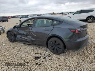 2024 Tesla Model 3 with VIN 5YJ3E1EA0RF739034, listed as a Copart auction lot 49830575 with 17,888 mi miles and Salvage Title. Bid and sale history available at DreamBid. Image 2.