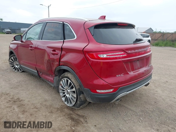2017 Lincoln MKC Reserve with VIN 5LMCJ3D94HUL50555, listed as a IAAI auction lot 42296803 with 127,009 mi miles and . Bid and sale history available at DreamBid. Image 3.
