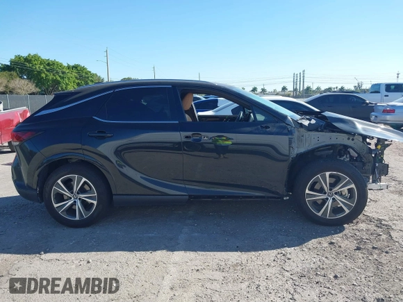 2024 Lexus RX with VIN JTJCHMAA3R2018477, listed as a IAAI auction lot 41738156 with 7,480 mi miles. Bid and sale history available at carsss.com. Image 14.