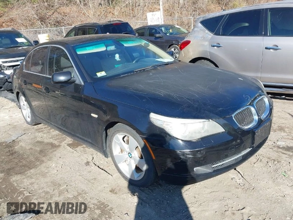 2008 BMW 5 Series 528xi with VIN WBANV13598CZ54306, listed as a IAAI auction lot 41779114 with 118,200 mi miles. Bid and sale history available at carsss.com. Image 1.