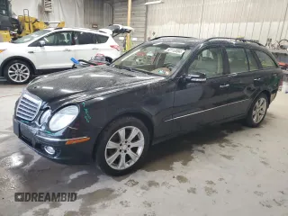 2009 Mercedes-Benz E 350 with VIN WDBUH87X29B413291, listed as a Copart auction lot 82112004 with 203,358 mi miles and Salvage Title. Bid and sale history available at DreamBid. Image 1.