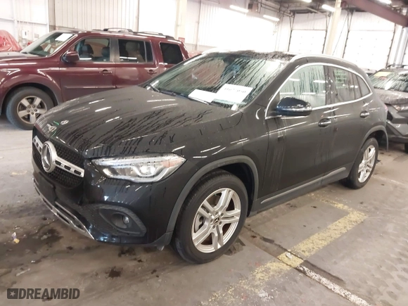 2021 Mercedes-Benz GLA with VIN W1N4N4HB7MJ201967, listed as a IAAI auction lot 41627050 with 33,451 mi miles. Bid and sale history available at carsss.com. Image 22.