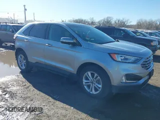 2020 Ford Edge SEL with VIN 2FMPK4J90LBA05839, listed as a IAAI auction lot 41824579 with 75,005 mi miles. Bid and sale history available at carsss.com. Image 1.