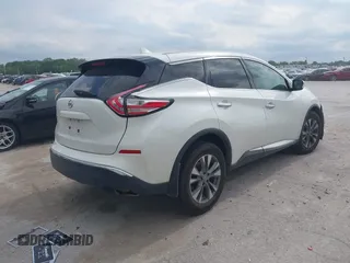 2017 Nissan Murano Platinum with VIN 5N1AZ2MG7HN146371, listed as a IAAI auction lot 42271873 with 118,856 mi miles and . Bid and sale history available at DreamBid. Image 4.