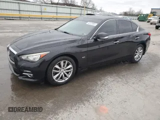 2017 Infiniti Q50 Premium with VIN JN1EV7AR9HM832859, listed as a Copart auction lot 48125885 with 103,717 mi miles and Clean title. Bid and sale history available at DreamBid. Image 1.