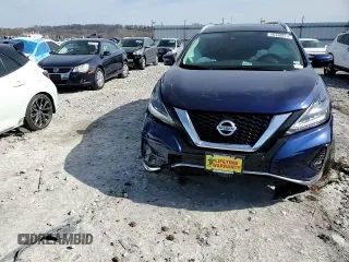 2019 Nissan Murano SL with VIN 5N1AZ2MS5KN165643, listed as a Copart auction lot 46440014 with 34,867 mi miles and Salvage Title. Bid and sale history available at DreamBid. Image 12.