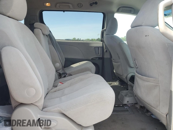 2011 Toyota Sienna LE AAS with VIN 5TDKK3DC6BS009665, listed as a Copart auction lot 54377695 with 155,716 mi miles and Salvage Title. Bid and sale history available at DreamBid. Image 11.
