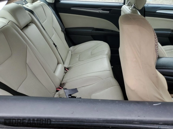 2014 Ford Fusion Titanium Hybrid with VIN 3FA6P0RU4ER387323, listed as a Copart auction lot 57107195 with Not provided miles and Salvage title. Bid and sale history available at DreamBid. Image 10.