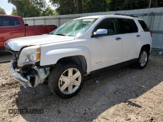 2011 GMC Terrain SLT-2 with VIN 2CTALWEC8B6246553, listed as a Copart auction lot 62850824 with 146,344 mi miles and Salvage Title. Bid and sale history available at carsss.com. Image 1.