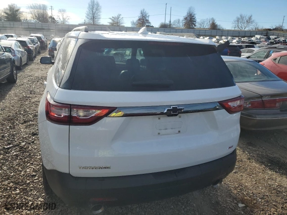 2019 Chevrolet Traverse RS with VIN 1GNERJKWXKJ321938, listed as a Copart auction lot 79258603 with 90,545 mi miles and Salvage Title. Bid and sale history available at carsss.com. Image 6.