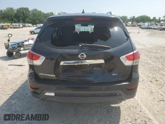 2015 Nissan Pathfinder S with VIN 5N1AR2MN4FC684016, listed as a Copart auction lot 60645035 with 133,702 mi miles and Clean title. Bid and sale history available at DreamBid. Image 6.