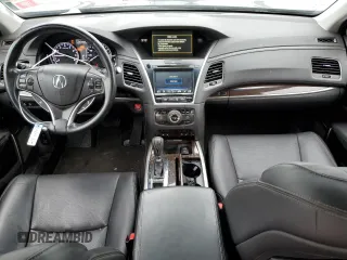 2016 Acura RLX Advance with VIN JH4KC1F94GC001803, listed as a Copart auction lot 55317555 with 71,544 mi miles and Salvage title. Bid and sale history available at DreamBid. Image 8.