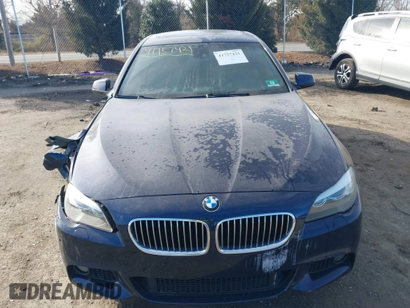 2012 BMW 5 Series 535i xDrive with VIN WBAFU7C53CDU62674, listed as a IAAI auction lot 41757421 with 107,886 mi miles. Bid and sale history available at carsss.com. Image 11.