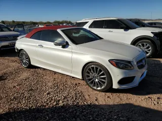 2018 Mercedes-Benz C 300 with VIN WDDWK4JB8JF698762, listed as a Copart auction lot 87129584 with 28,791 mi miles and Salvage Title. Bid and sale history available at DreamBid. Image 4.