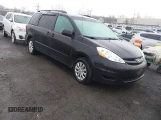 2010 Toyota Sienna CE with VIN 5TDKK4CC6AS343068, listed as a IAAI auction lot 41973330 with 327,086 mi miles. Bid and sale history available at carsss.com. Image 1.