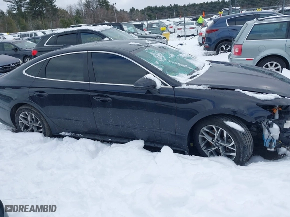 2023 Hyundai Sonata SEL with VIN KMHL64JA4PA287935, listed as a IAAI auction lot 41476066 with 5,815 mi miles. Bid and sale history available at carsss.com. Image 14.