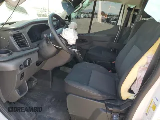 2021 Ford Transit Cargo with VIN 1FTBR1Y85MKA82588, listed as a Copart auction lot 53712195 with 37,431 mi miles and Salvage title. Bid and sale history available at DreamBid. Image 7.