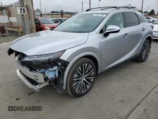 2023 Lexus RX 350 z VIN 2T2BAMBA6PC021384, wystawiony jako Copart lot #59927765 z przebiegiem 16 867 mil mil oraz Szkoda całkowita • Salvage title. Historia ofert i sprzedaży dostępna na DreamBid. Obrazek 1.