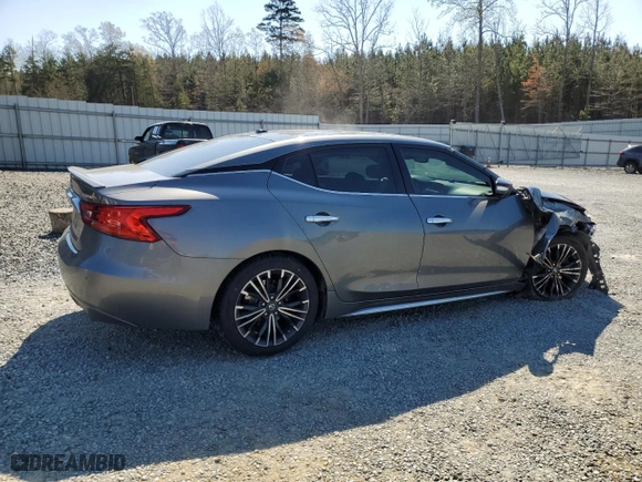 2017 Nissan Maxima Platinum with VIN 1N4AA6AP6HC405098, listed as a Copart auction lot 50739165 with 115,168 mi miles and Salvage Title. Bid and sale history available at carsss.com. Image 3.