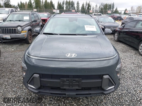 2024 Hyundai Kona SEL with VIN KM8HBCAB4RU047208, listed as a IAAI auction lot 41916881 with 32,672 mi miles. Bid and sale history available at carsss.com. Image 12.