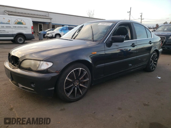 2002 BMW 3 Series 330i with VIN WBAEV53432KM00593, listed as a Copart auction lot 78961834 with 207,849 mi miles and Clean Title. Bid and sale history available at carsss.com. Image 1.