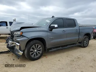2021 Chevrolet Silverado 1500 LT with VIN 3GCPWCET0MG294602, listed as a Copart auction lot 46704575 with 53,900 mi miles and Salvage Title. Bid and sale history available at DreamBid. Image 1.