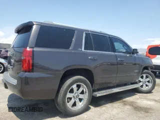 2015 Chevrolet Tahoe LTZ with VIN 1GNSKCKC2FR157035, listed as a Copart auction lot 59990415 with Not provided miles and Salvage title. Bid and sale history available at DreamBid. Image 3.