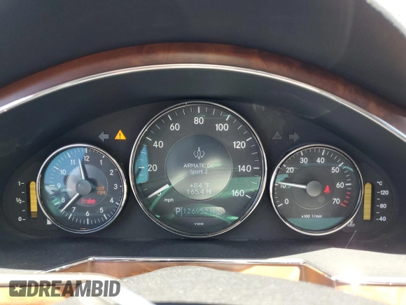 2007 Mercedes-Benz CLS-Class 5.5L with VIN WDDDJ72X97A091152, listed as a Copart auction lot 63346344 with 126,952 mi miles and Salvage Title. Bid and sale history available at carsss.com. Image 9.