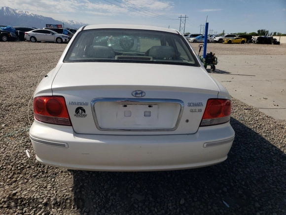 2002 Hyundai Sonata GLS with VIN KMHWF35H32A613876, listed as a Copart auction lot 81847494 with 119,892 mi miles and Salvage Title. Bid and sale history available at carsss.com. Image 6.