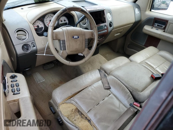 2005 Ford F-150 XLT with VIN 1FTRX12565FA71080, listed as a Copart auction lot 78901644 with 282,973 mi miles and Salvage Title. Bid and sale history available at carsss.com. Image 8.