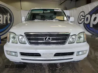 2004 Lexus LX 470 z VIN JTJHT00WX43539807, wystawiony jako Copart lot #87842755 z przebiegiem 335 478 mil mil oraz Czysty tytuł • Clean title. Historia ofert i sprzedaży dostępna na DreamBid. Obrazek 5.
