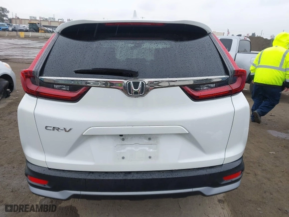 2022 Honda CR-V EX with VIN 5J6RW1H5XNL001023, listed as a IAAI auction lot 41712157 with 26,141 mi miles. Bid and sale history available at carsss.com. Image 16.