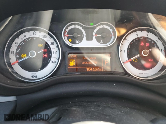 2014 FIAT 500L Easy with VIN ZFBCFABH3EZ026909, listed as a Copart auction lot 44582835 with 104,137 mi miles and Salvage Title. Bid and sale history available at DreamBid. Image 9.
