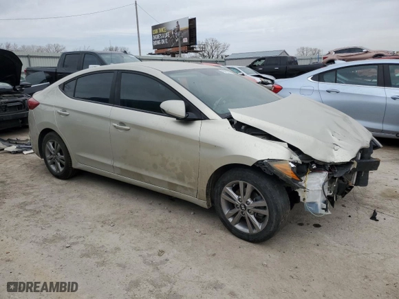 2017 Hyundai Elantra SE with VIN 5NPD84LF4HH027735, listed as a Copart auction lot 49475565 with 118,206 mi miles and Salvage Title. Bid and sale history available at carsss.com. Image 4.