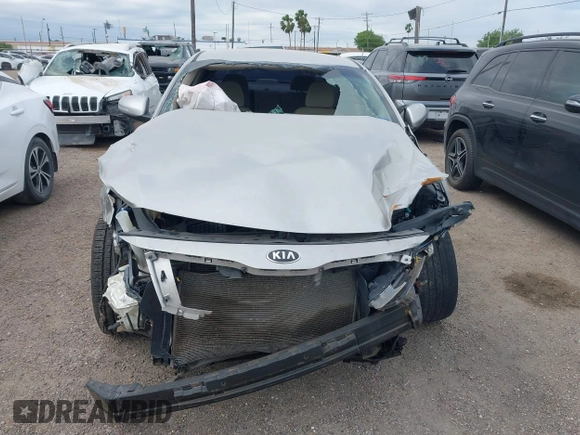 2015 Kia Optima LX with VIN 5XXGM4A70FG443696, listed as a IAAI auction lot 41962823 with 191,533 mi miles. Bid and sale history available at carsss.com. Image 12.