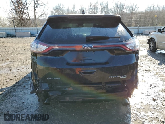 2015 Ford Edge Titanium z VIN 2FMTK3K91FBB52506, wystawiony jako Copart lot #84192474 z przebiegiem 136 437 mil mil oraz Nie do naprawy • Non repairable. Historia ofert i sprzedaży dostępna na DreamBid. Obrazek 6.
