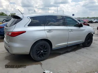 2015 Infiniti QX60 with VIN 5N1AL0MN5FC505729, listed as a Copart auction lot 62725784 with 147,787 mi miles and Salvage Title. Bid and sale history available at DreamBid. Image 3.